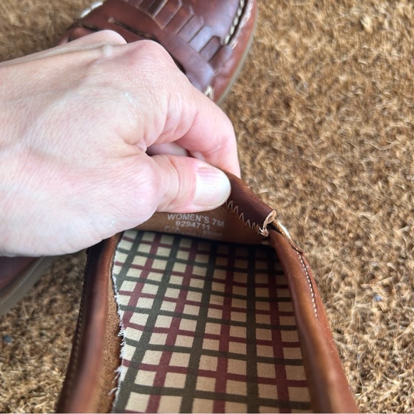Sperry Brown Leather Loafers - Picture 7 of 9